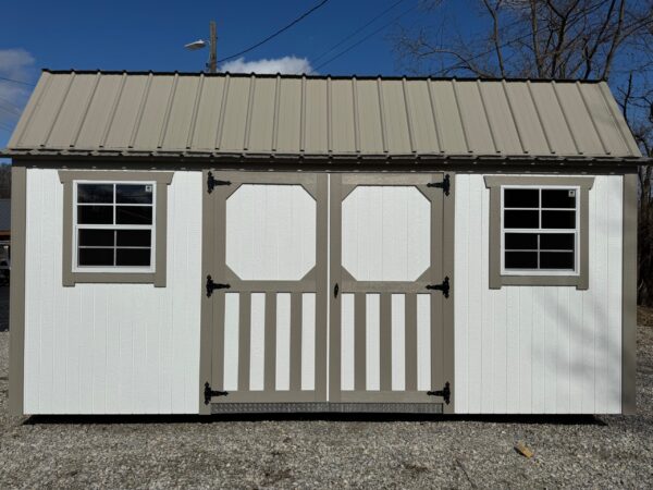 10x16 Painted Lofted Garden Shed (ID#10241016PLGS617)