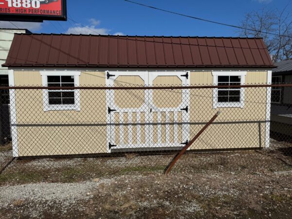 12x20 Painted Lofted Garden Shed (ID#10241220PLGS618)