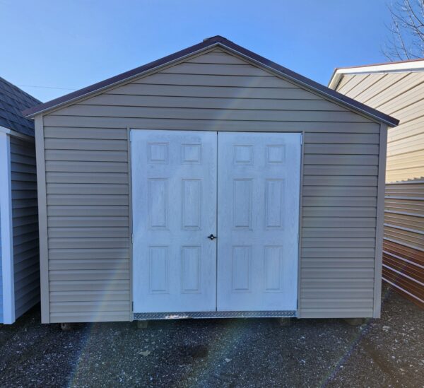 12x20 Vinyl Garden Shed (ID#7221220VGS69)