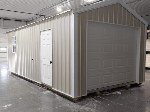 12x24 Metal Garage (ID#12241224MG654)