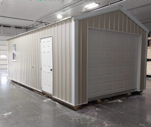 12x24 Metal Garage (ID#12241224MG654)