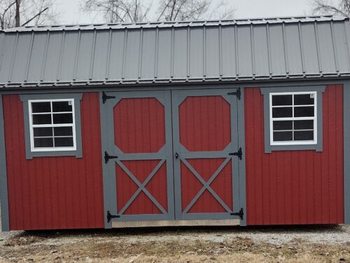 10x16 Painted Lofted Garden Shed (ID#1251016PLGS671)