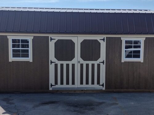 12x20 Painted Lofted Garden Shed (ID#1251220PLGS678)