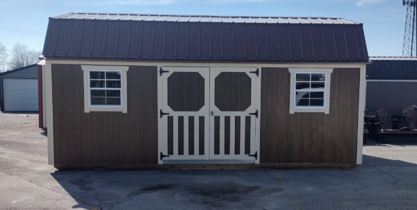 12x20 Painted Lofted Garden Shed (ID#1251220PLGS678)