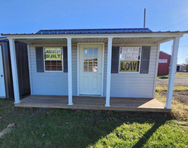 12x16 Vinyl Pool House (ID#10221216VPH71)