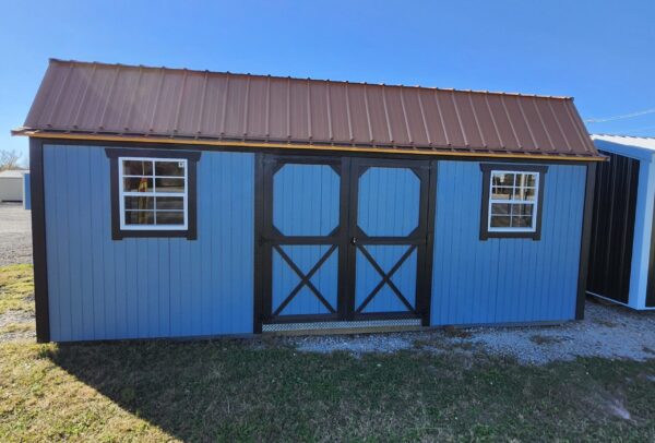 12x20 Painted Lofted Garden Shed (ID#2241220PLGS491)
