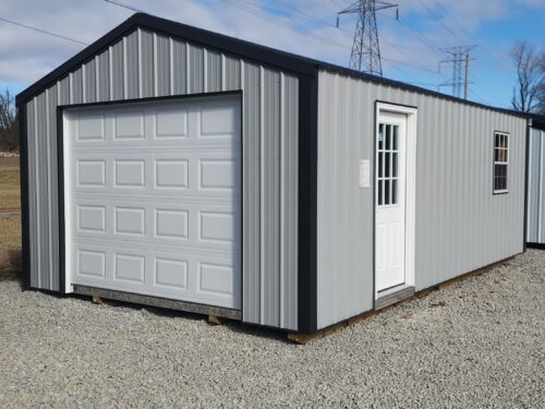14x24 Metal Garage