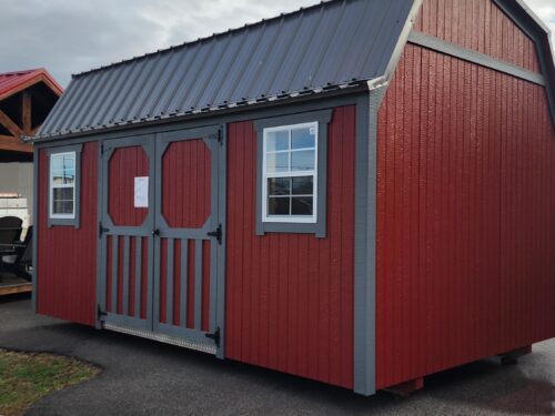 10x16 Painted Lofted Garden Shed