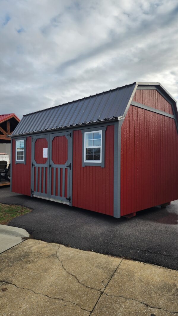 10x16 Painted Lofted Garden Shed