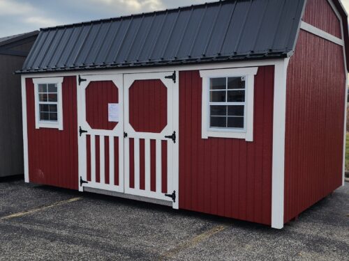 10x16 Painted Lofted Garden Shed