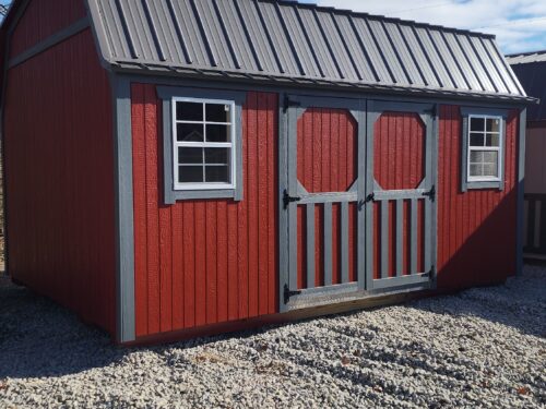 12x16 Painted Lofted Garden Shed