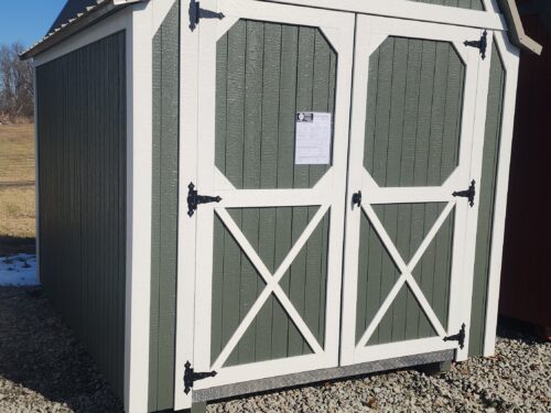 8x10 Painted Gambrel