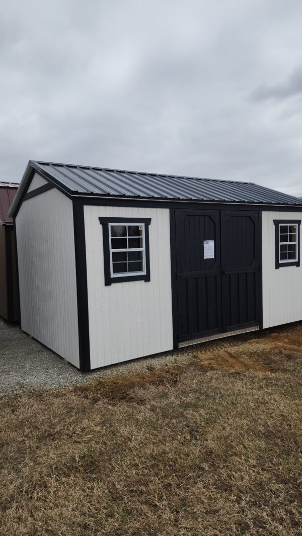 10x16 Painted Garden Shed