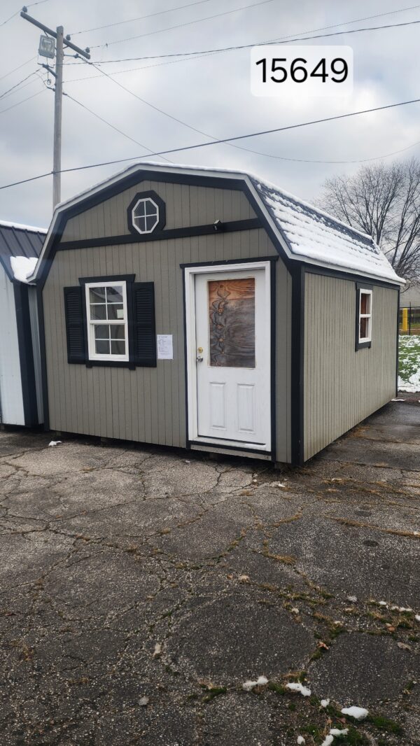 12x16 Painted Gambrel