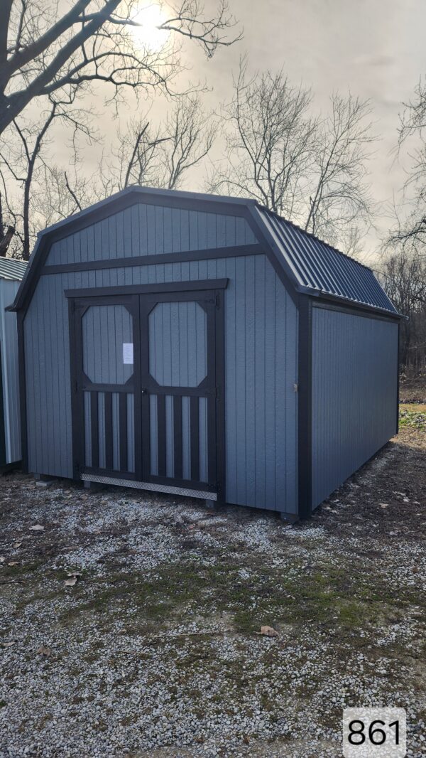 12x16 Painted Gambrel