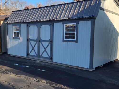 12x20 Painted Lofted Garden Shed