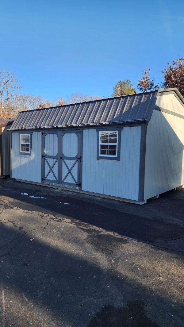 12x20 Painted Lofted Garden Shed