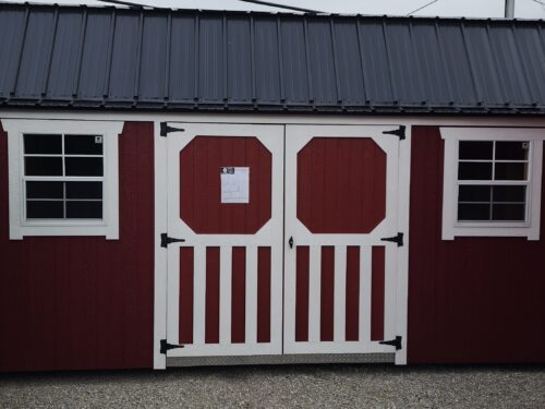 10x16 Painted Lofted Garden Shed