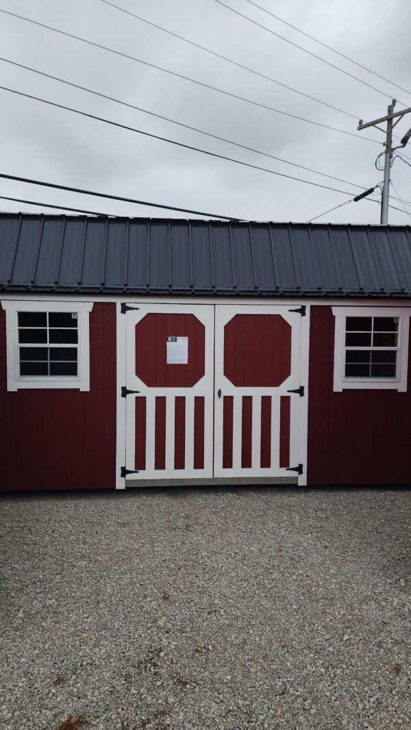 10x16 Painted Lofted Garden Shed