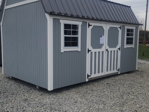 10x16 Painted Lofted Garden Shed