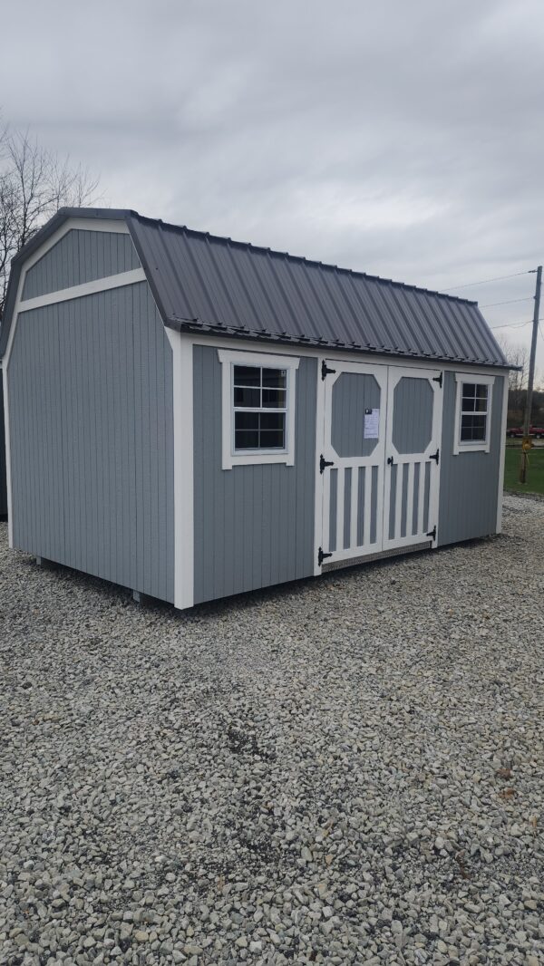 10x16 Painted Lofted Garden Shed