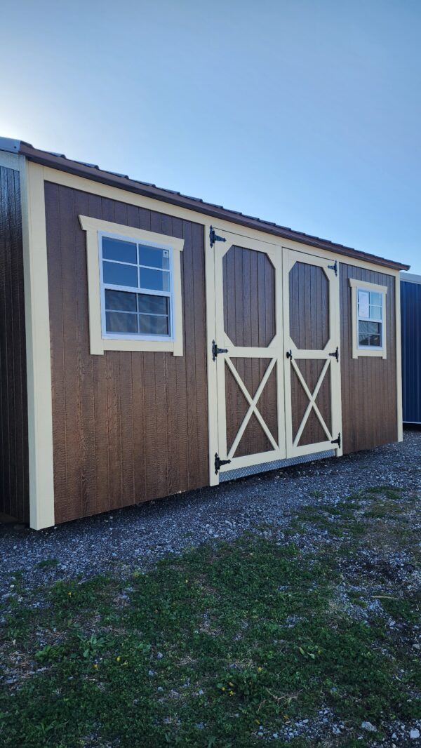 10x16 Painted Garden Shed