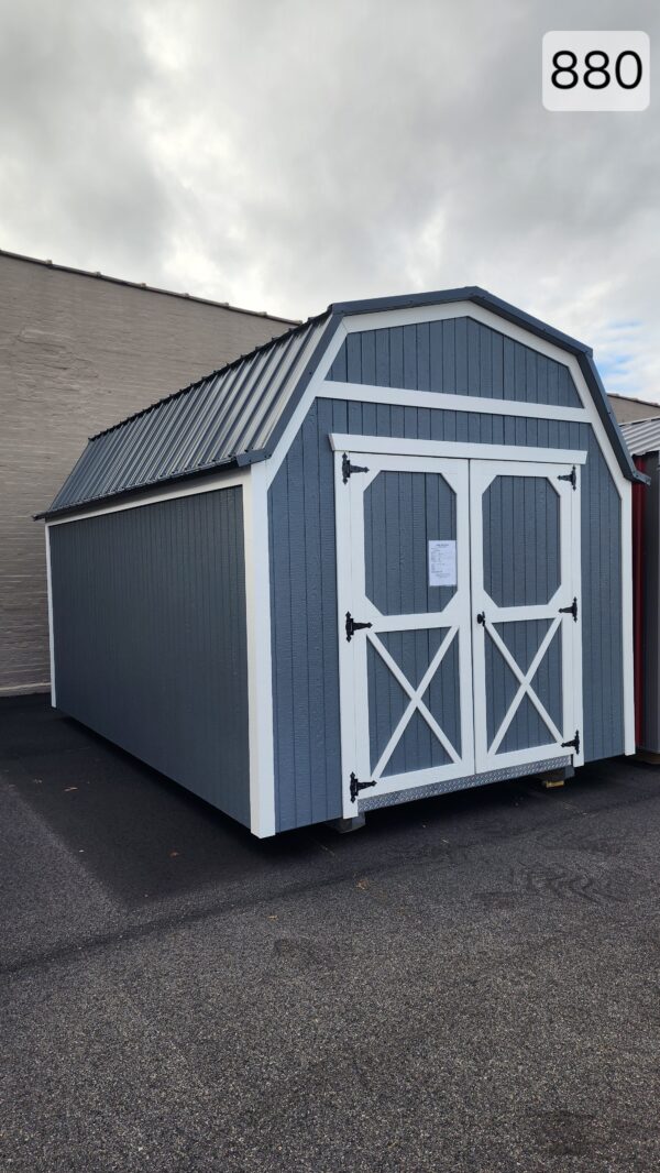 10x16 Painted Lofted Gambrel