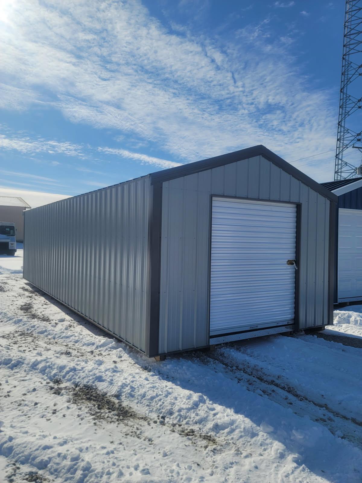 Swg Barn 12x30 Standard Metal - Rollin Mini Barns