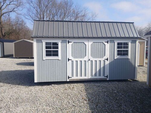 10x16 Painted Lofted Garden Shed