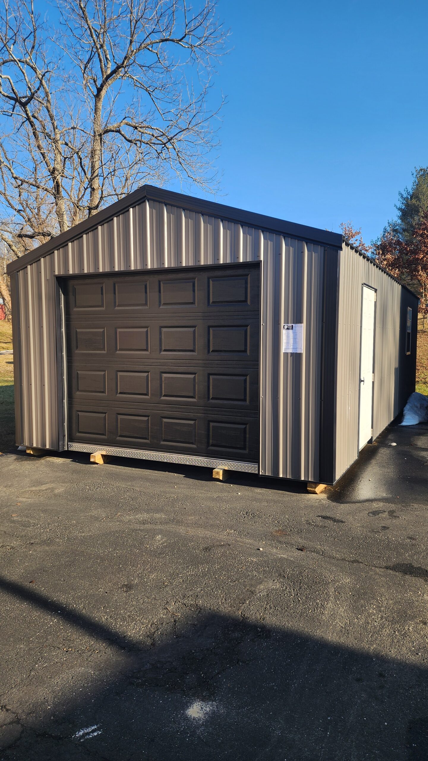 12×24 Metal Garage