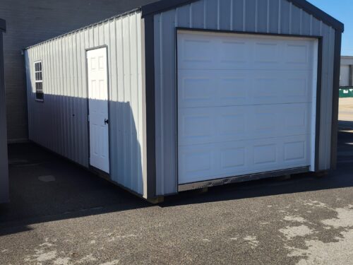 17771253053571665305290487764751 12x24 Metal Garage