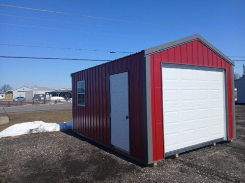 12x16 Metal Grarage