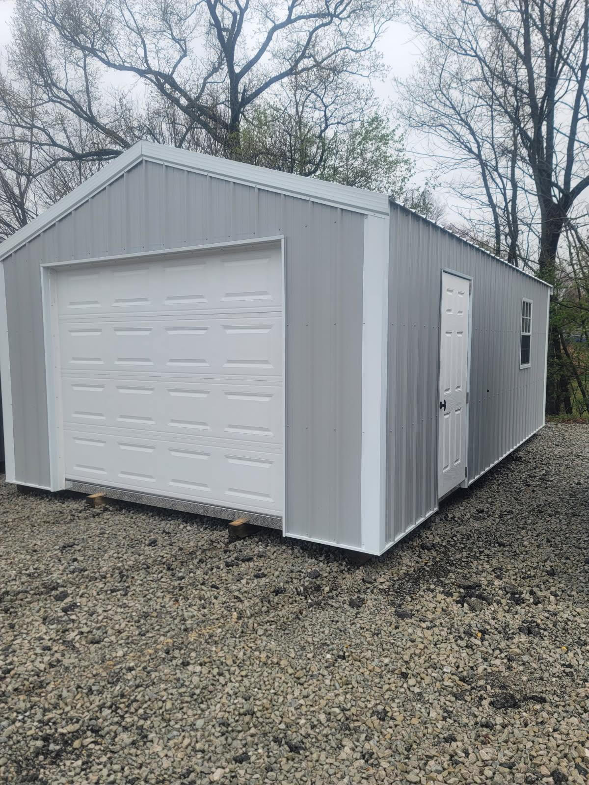 14×24 Metal Garage