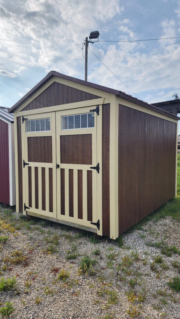 8x12 Painted Gable