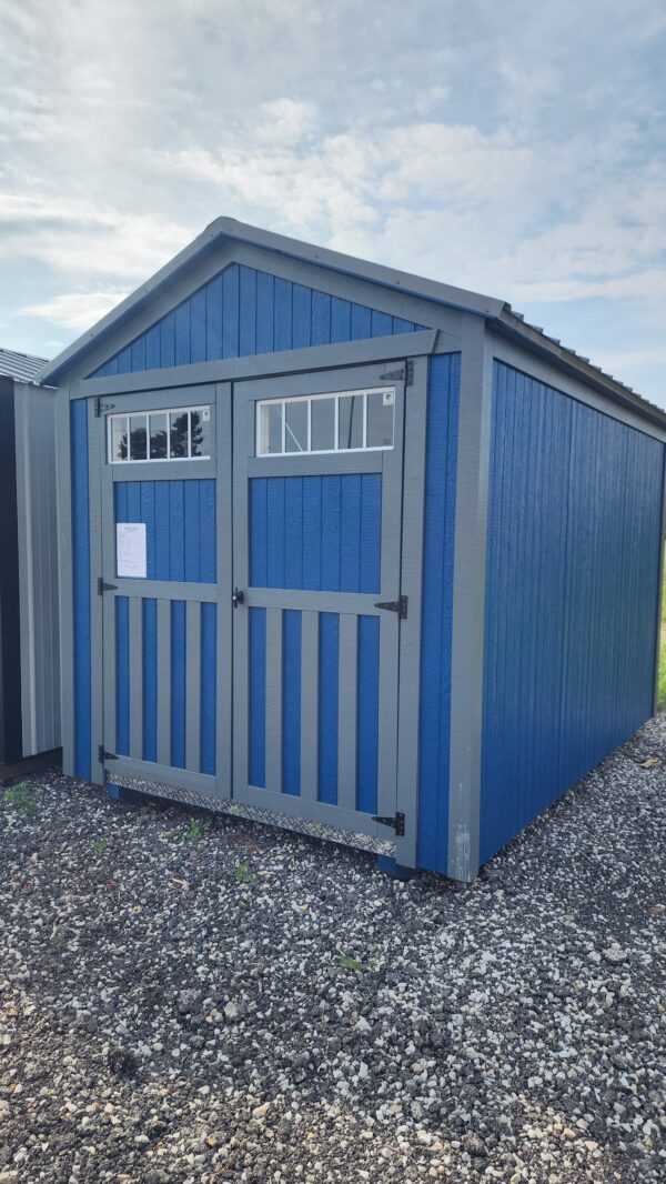 8x12 Painted Gable